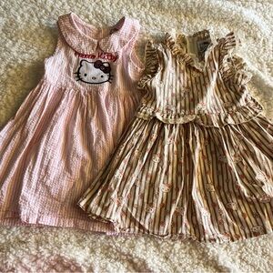 2 Hello Kitty Dresses